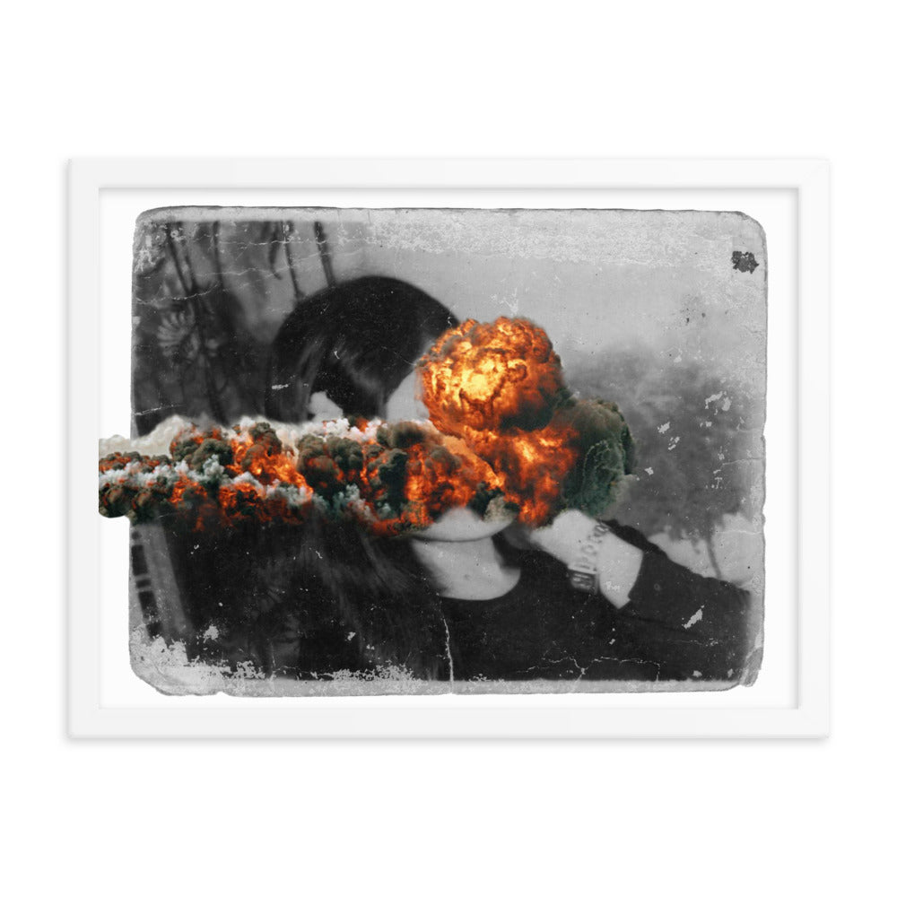 FIELD BOMB (framed)