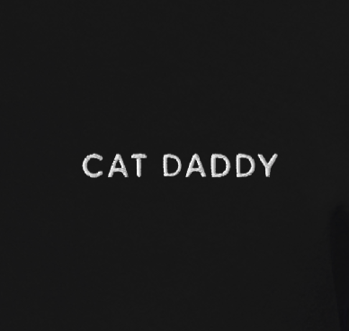 CAT DADDY - Embroidered Pull-Over Hoodie Unisex